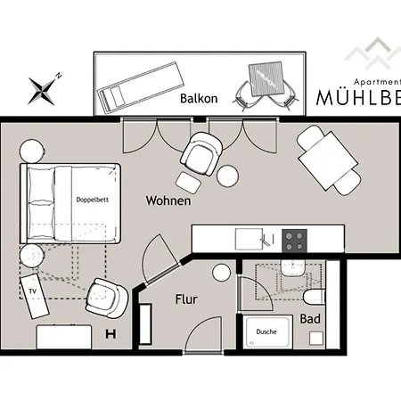 Bergquartier - Muehlberg Apartman